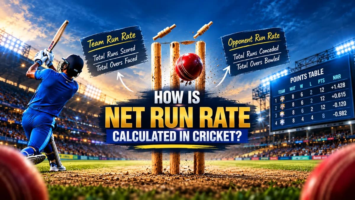 How Is Net Run Rate Calculated in Cricket?