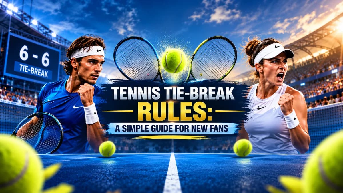 Tennis Tie-Break Rules: A Simple Guide for New Fans