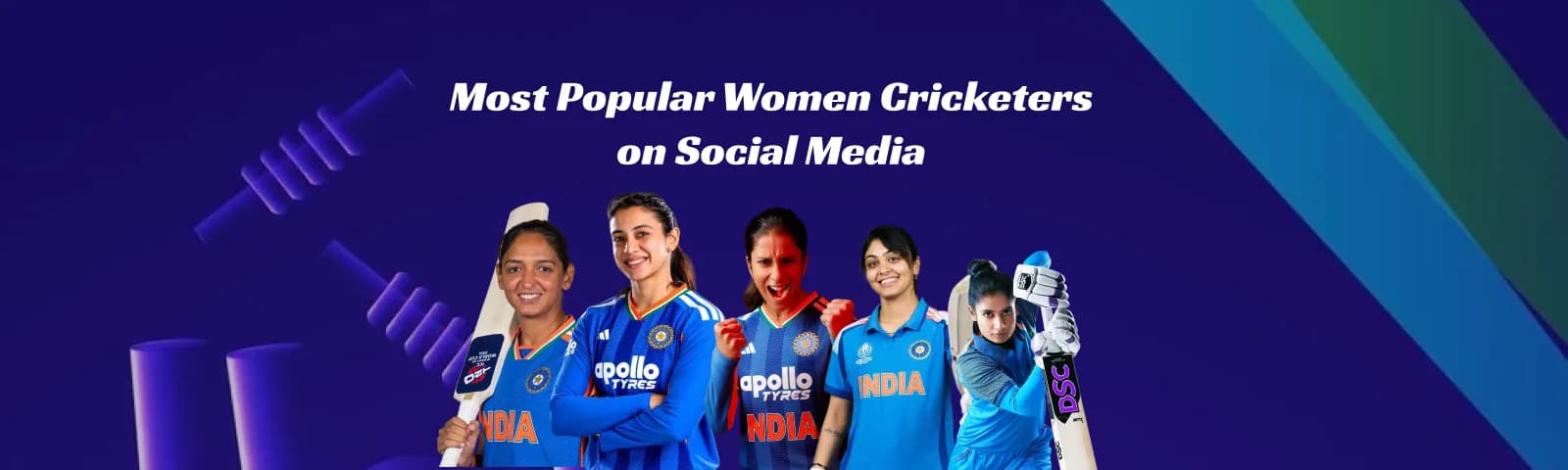 Most Popular Indian Women Cricketers on Social Media