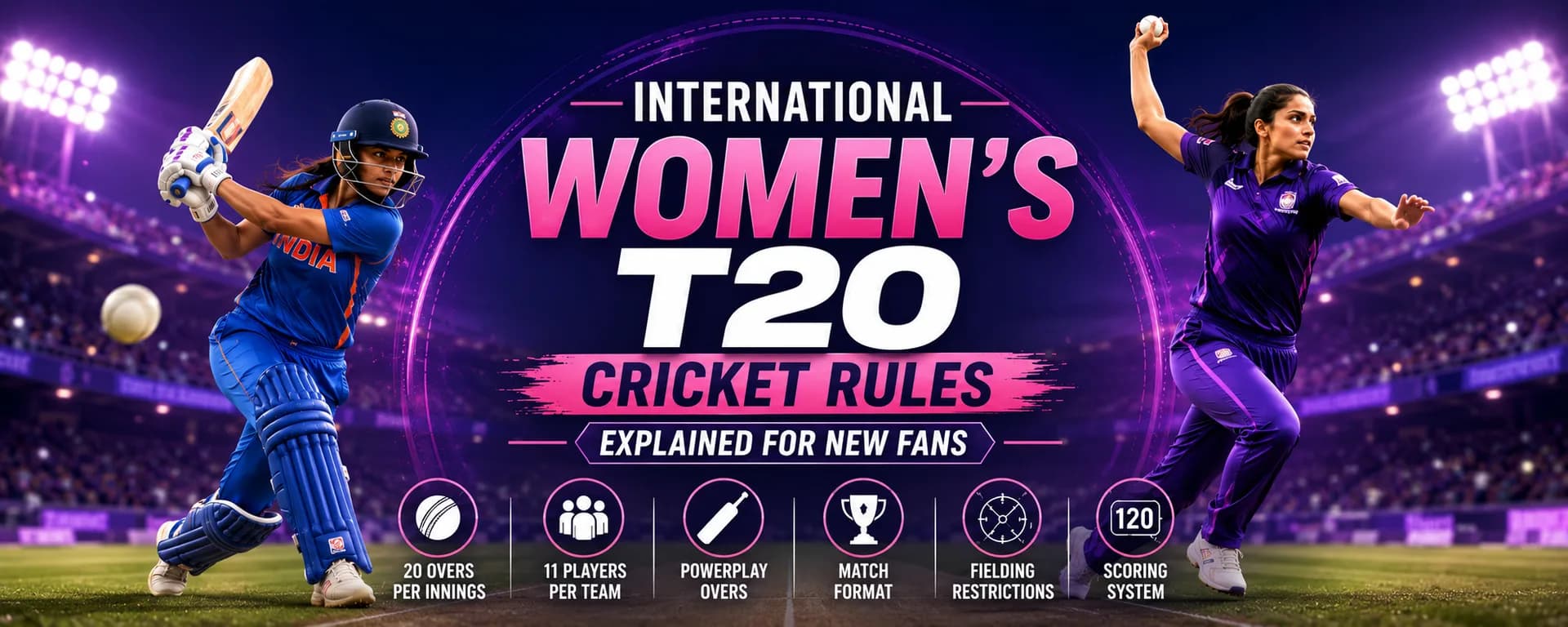International Women’s T20 Cricket Rules Explained for New Fans